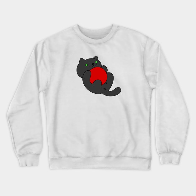 Kitty Playtime Crewneck Sweatshirt by The Lemon Stationery & Gift Co